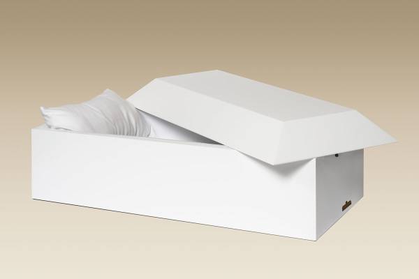 WCC505-EI Trachselwald Infant Poplar White Casket