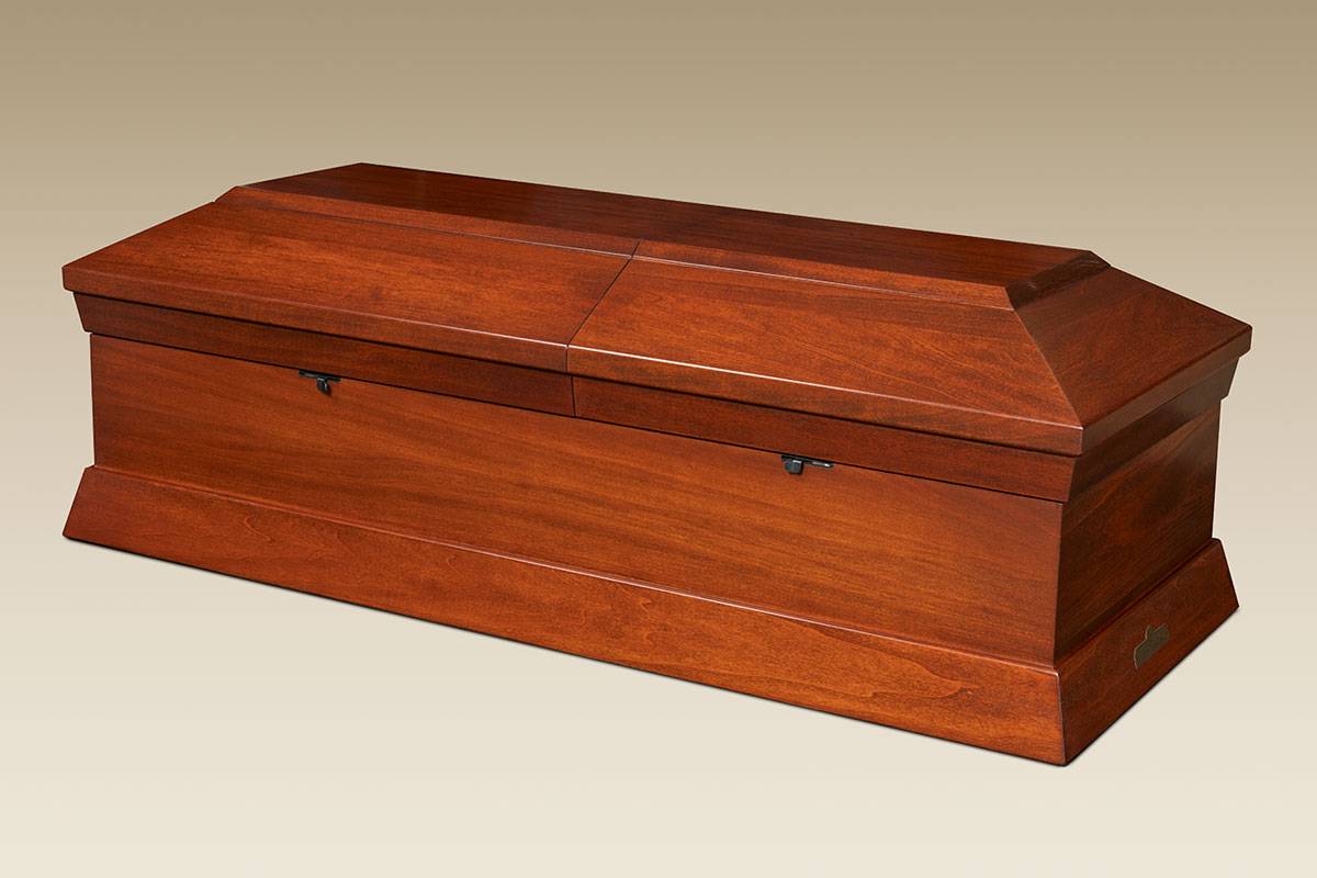 	WCC500-EC Trachselwald Child Poplar Casket Closed